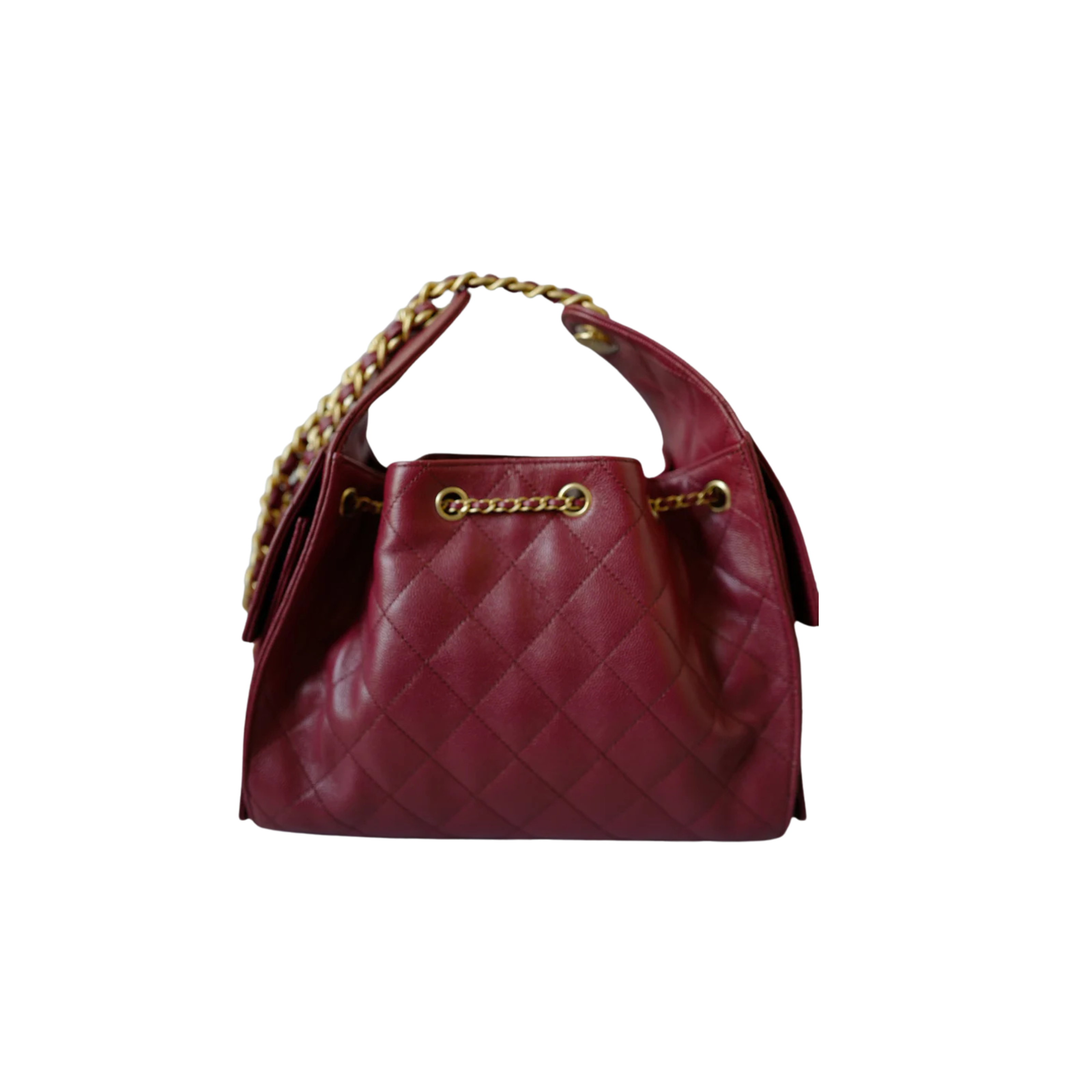 Chanel Bag | 25K Small Hobo Bag Red Grained