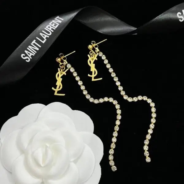 YSL Jewelry | Cassandre Bracelet Silver with Crystals