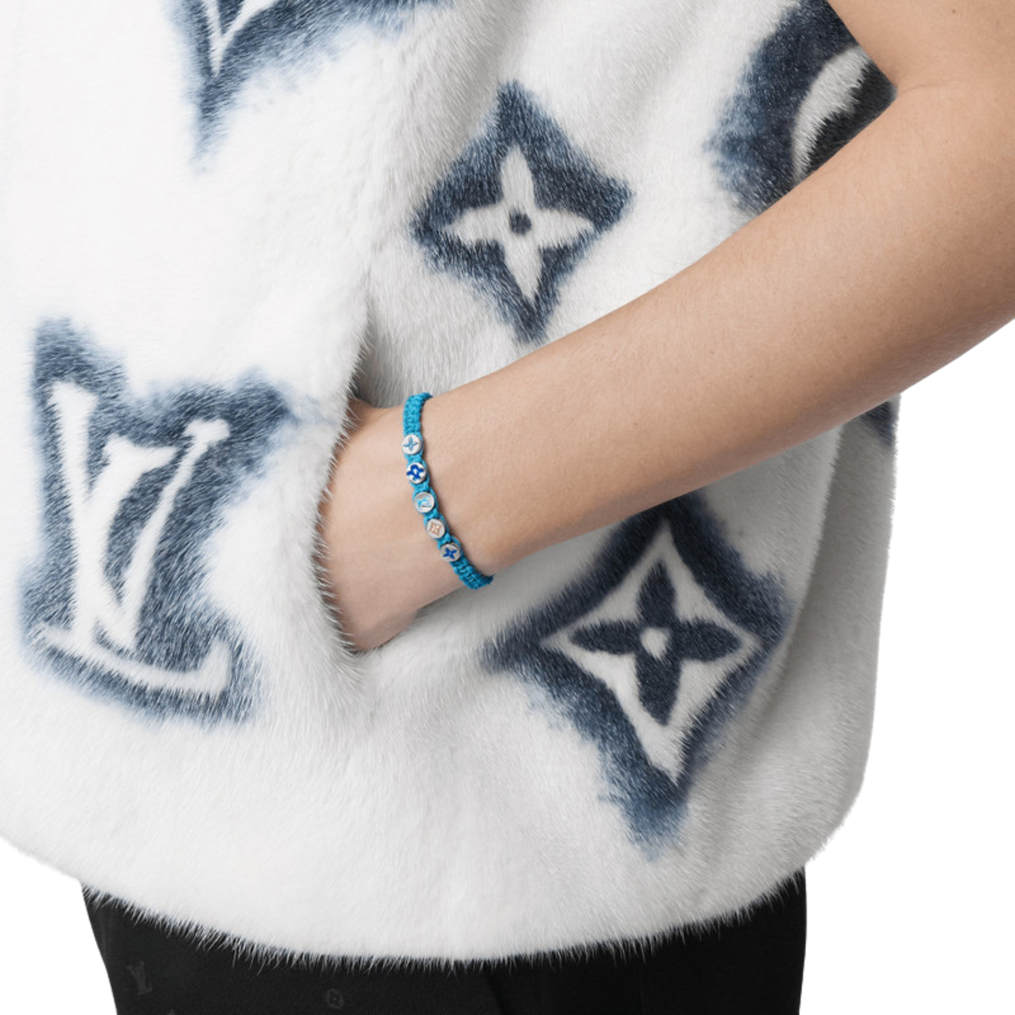 Louis Vuitton Jewelry | Colours Braided Monogram Bracelet