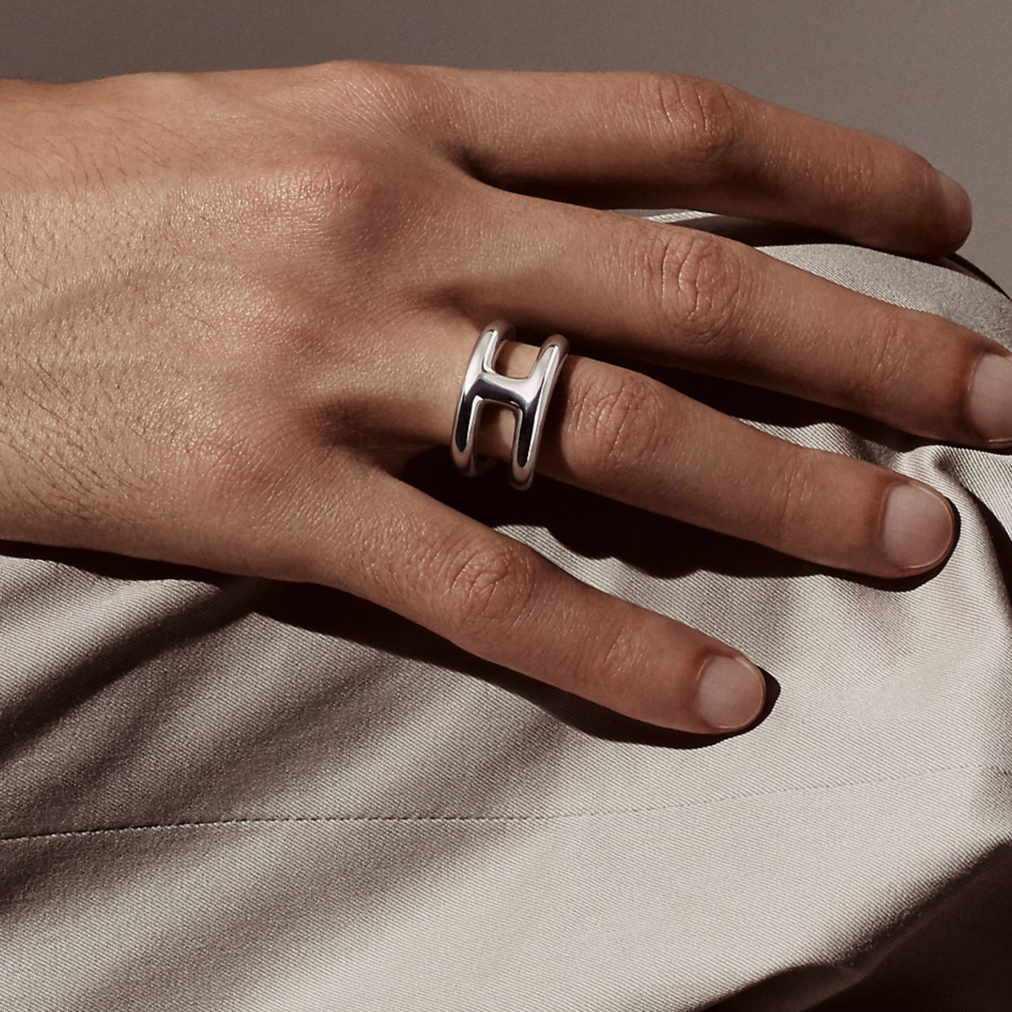Hermès Jewelry | Osmose Silver Ring