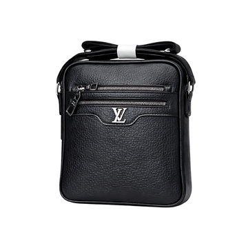 Louis Vuitton Bag | Black Leather Lv