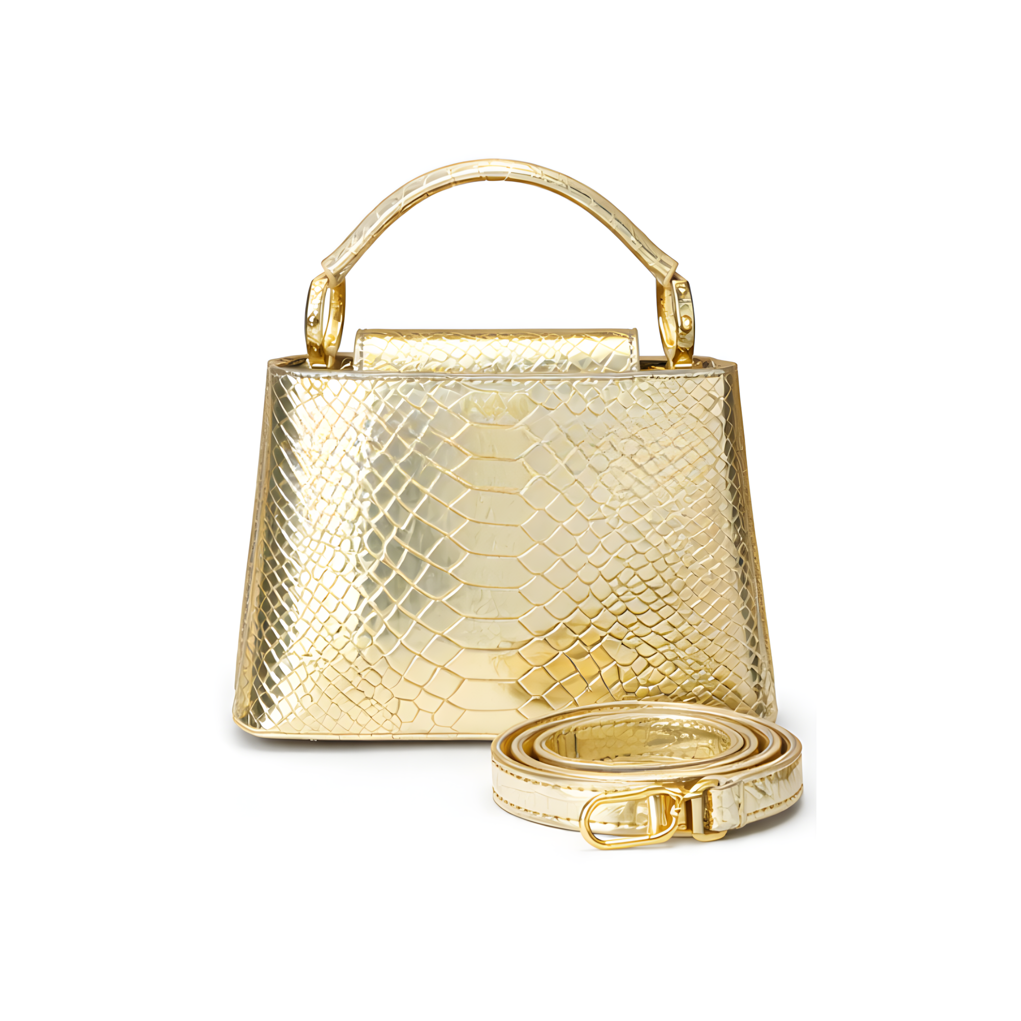 Louis Vuitton Bag | Ćapucines Taurillon Silver