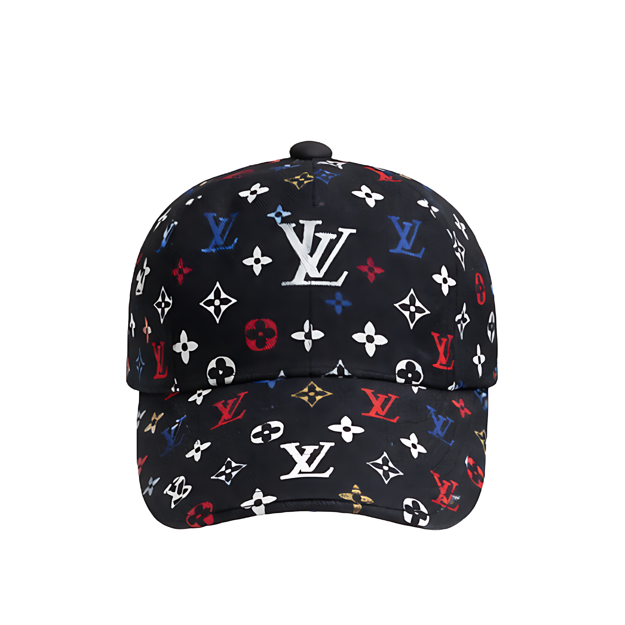 Louis Vuitton Cap | Lv Multi Monogram Black