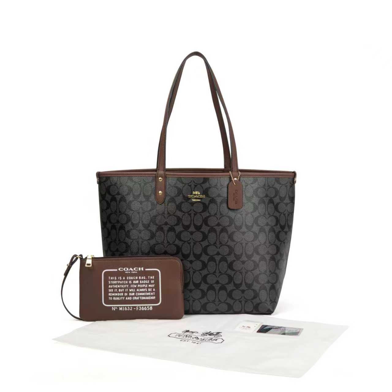 Coach Bag | City Tote Signature Canvas