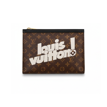 Louis Vuitton Pouch | Pouch Leather Graphic Logo