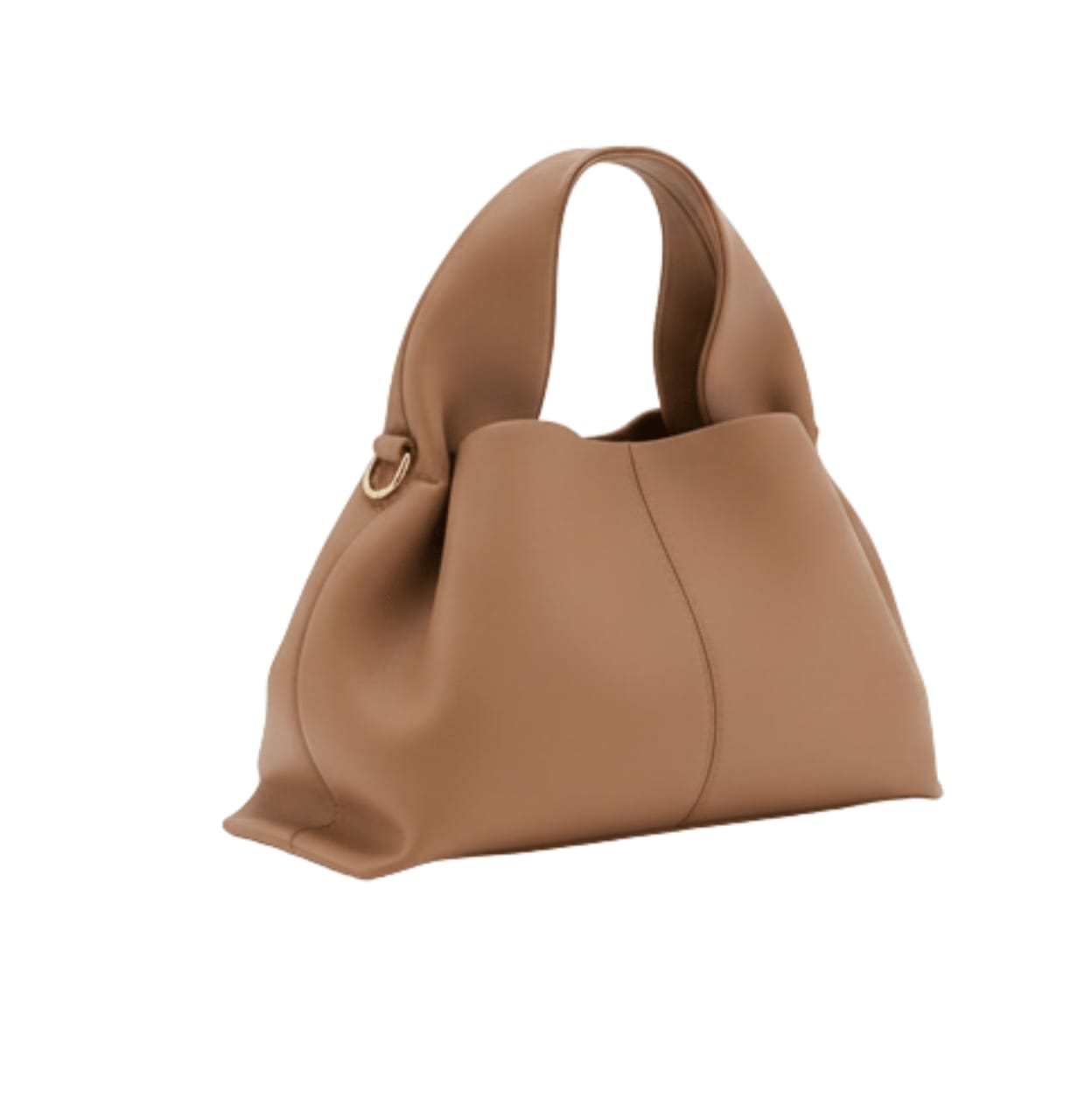 Polène Bag | Numéro Neuf Mini Textured Taupe Leather