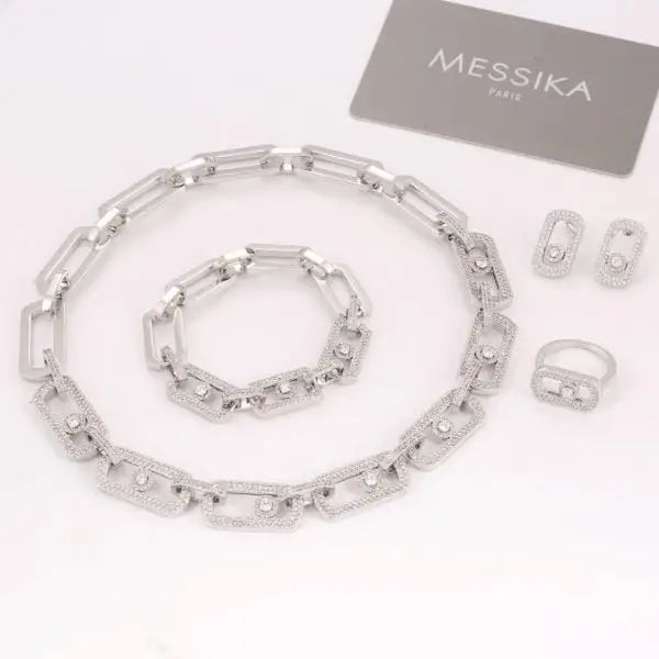 Messika Jewelry | Pave Yellow Gold Full Diamonds