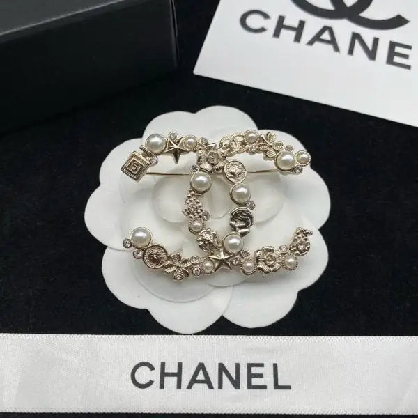 Chanel Jewelry | Crystal CC Dangle Hoop Earrings Silver Tone