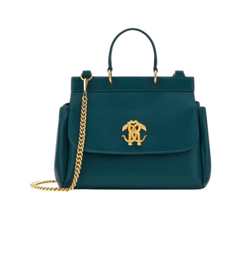 Roberto Bag | Cavalli Mirror Snake Top Handle Bag